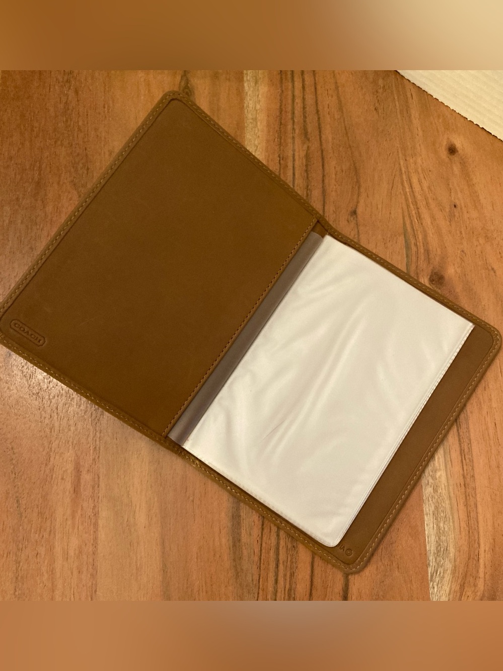 Vintage COACH Brown Tan y2k Signature Canvas Album Photo Book / Planner - Picture 4 of 14